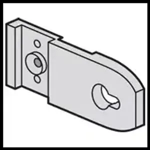 Legrand XL3 400 Комплект скоб для крепления шкафа на стену 20100