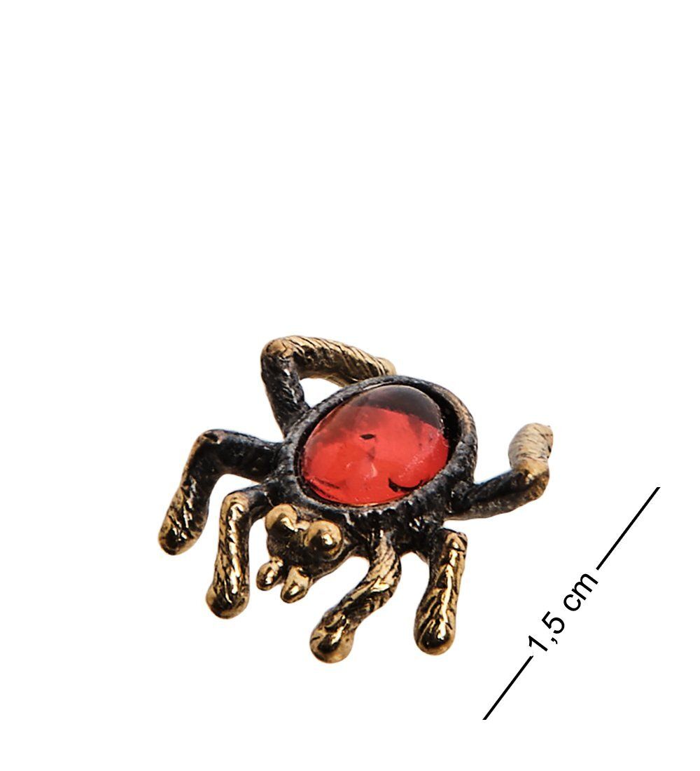 AM-3040 Фигурка «Паучок Нано» (латунь, янтарь)