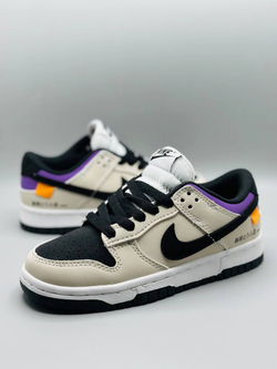 Детские кожаные кроссовки Nike SB Sacai