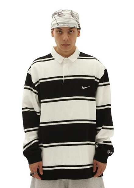 Лонгслив Supreme x Nike (Black/White)