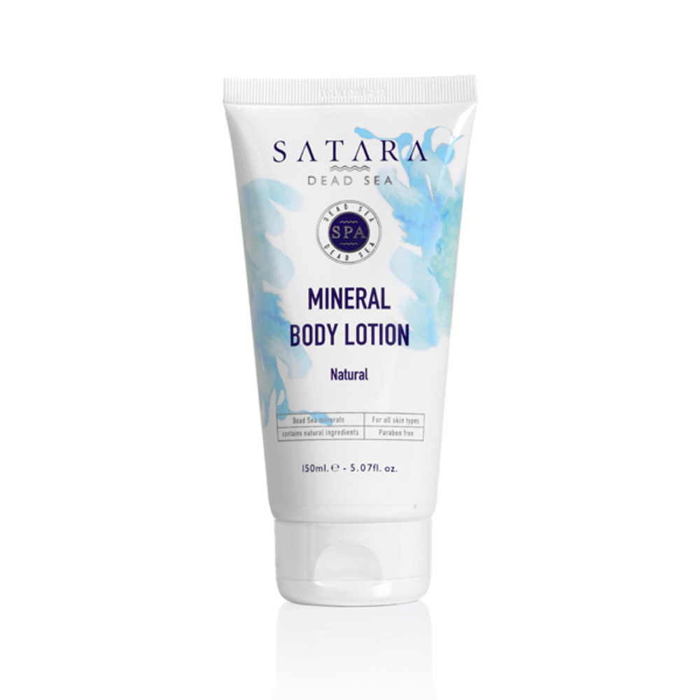 Натуральний мінеральний лосьйон для тіла Satara / Mineral Body Lotion Natural