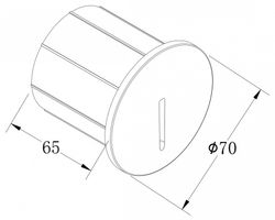 Встраиваемый светильник Maytoni Lock O014SL-L3W3K