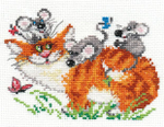 "Веселая прогулка"-0-83 вышивка
