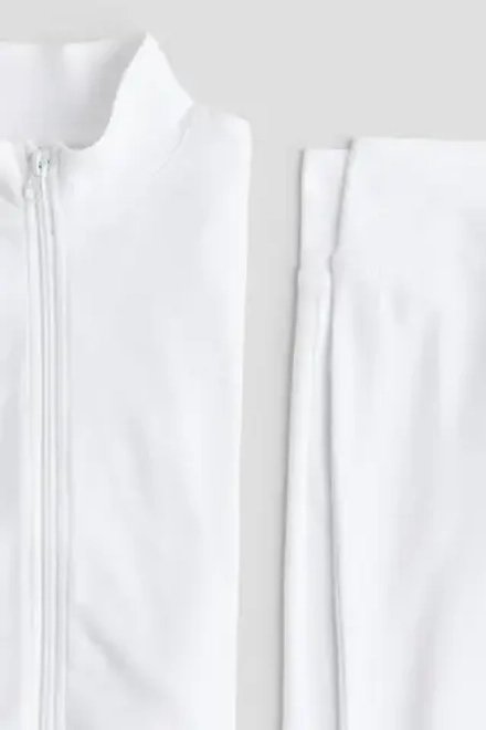 H&M Комплект из хлопкового трикотажа, белый