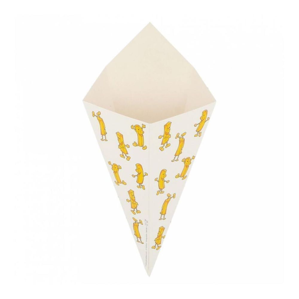 Кулек для фри/снеков CHIPS 100 г, 12,5*22 см, 200 шт/уп, бумага, Garcia de PouИспания