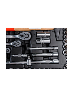 Набор автомобильного инструмента Gigant 131 предмет, Сталь Cr-V, GAS 131S