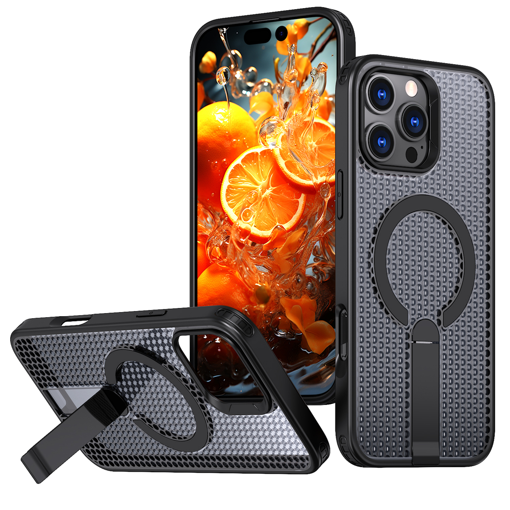 Прозрачный чехол Mesh Pro Magnetic Case для iPhone 16 Pro Max