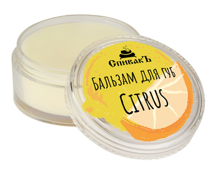 Бальзам для губ Citrus Fruits, 7 г (2,28 б)