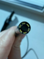 Эндоскоп автомобильный для смартфона с подсветкой Type C 360 iPhone Android ios поворотный