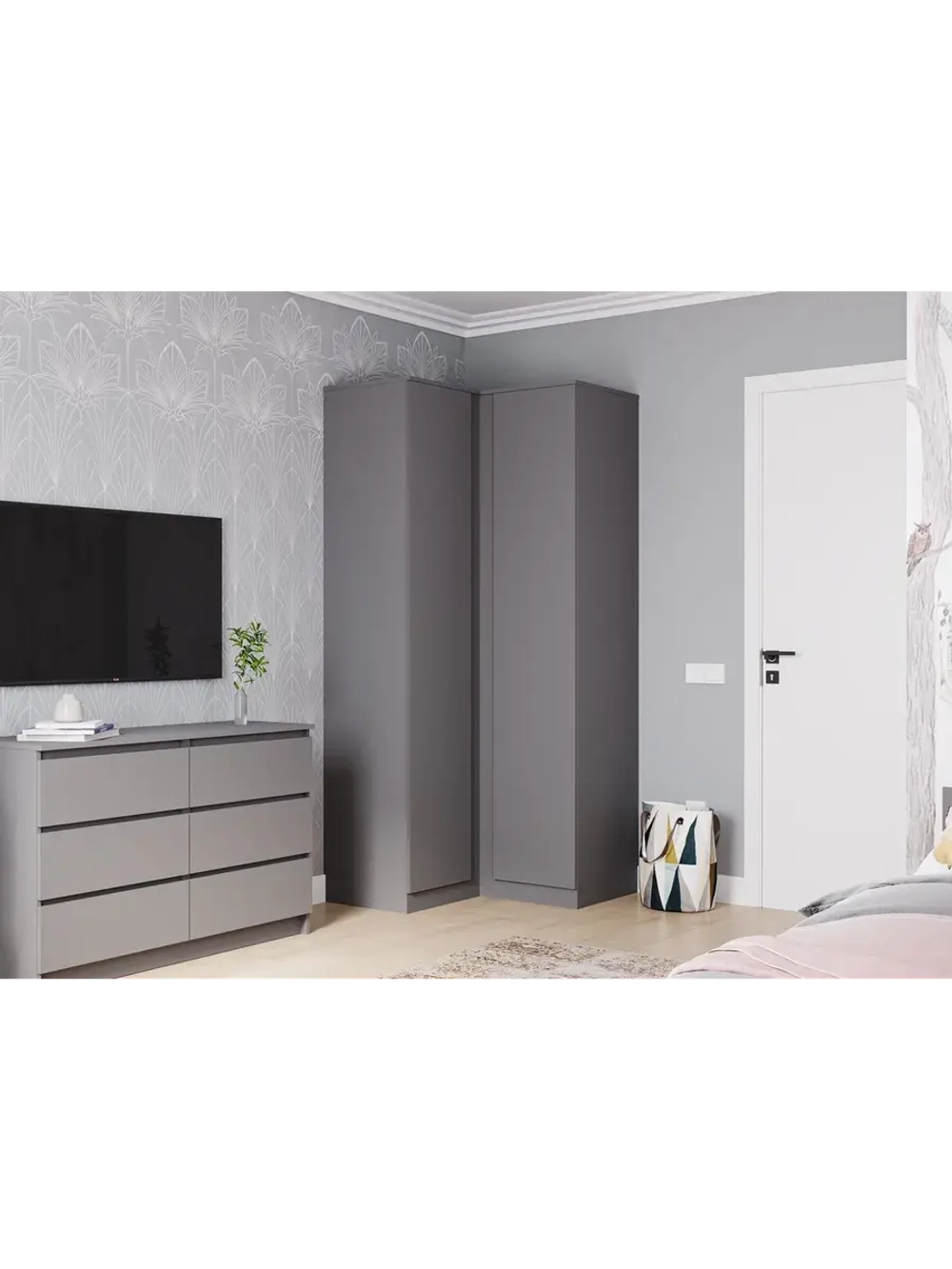 МС Мори Шкаф МШУ 960.1 Графит