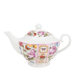 Чайник "Лето в Европе" 26*16*16см. v=1100мл. (фарфор) (подарочная упаковка)