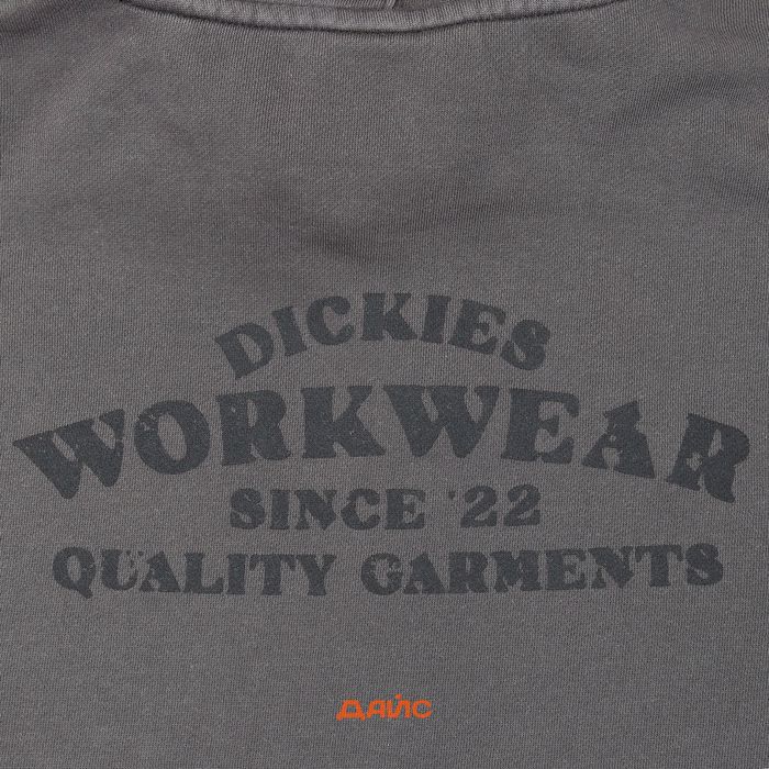 Толстовка Dickies Christiana Garment Dyed Hoodie артикул:DK0A87NQBLK1 - купить в магазине Дайс
