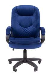 Кресло Chairman Home 668 Россия ткань Т-82 синий MSG LT