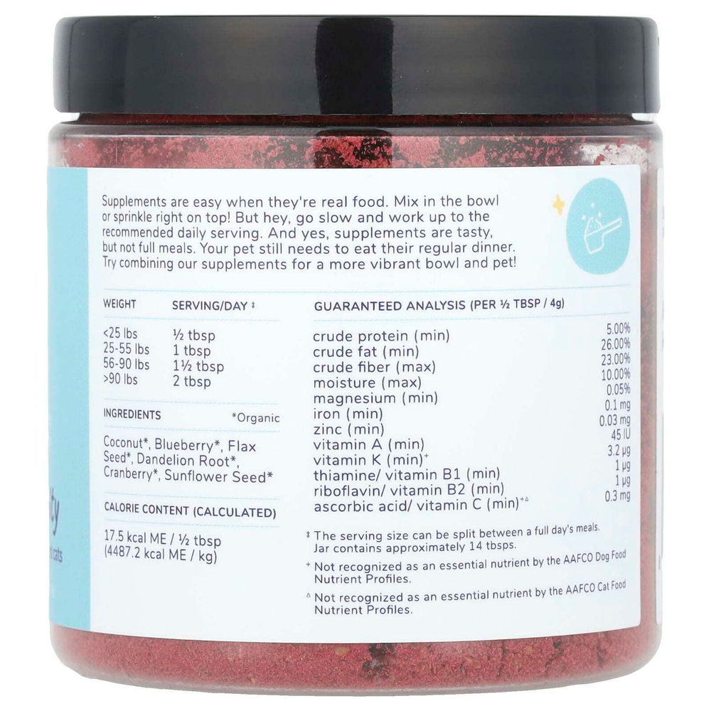 Kin+Kind, Healthy Immunity, для собак и кошек, голубика и клюква, 113,4 г (4 унции)