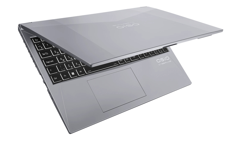 Ноутбук  OSIO CyberLine C150i-002 15.6 ", Core i5, 16 Гб RAM, 512 Гб SSD, GeForce RTX 4050, Серый