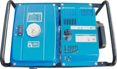 Генератор дизельный Redbo DPG-6500 (7 кВт, бак 15 л, ручной/электростартер, AVR, 2 розетки ) электрогенератор / резервный источник питания