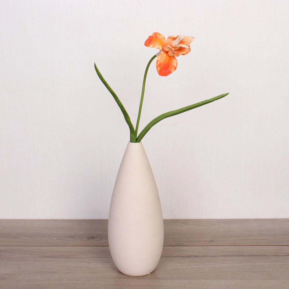 Цветок искусственный «Natur» 60см Ирис оранжевый