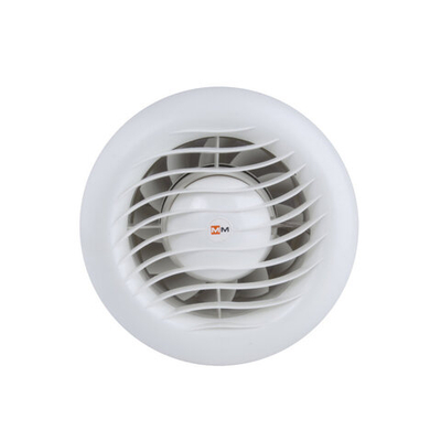 Жаростойкий низковольтный вентилятор для бани и сауны ММ-S LV 100 круг 105 м³/час с обратным клапаном