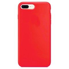 Силиконовый чехол Silicon Case WS для iPhone 7 Plus, 8 Plus (Красный)