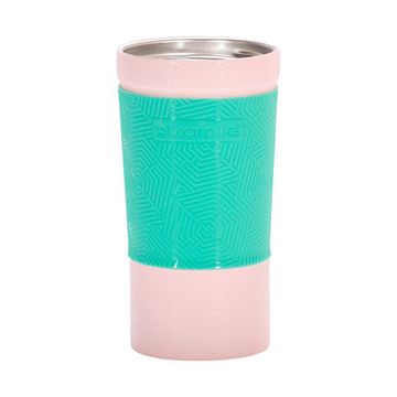 Термокружка 380 мл. пластиковая Kamille KM 2046 с TPR вставкой