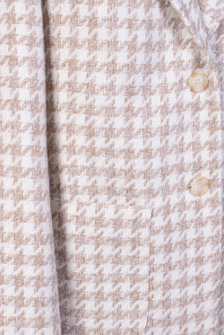 Жакет женский 3966зпа, бело бежевый #323Ббе043966зп