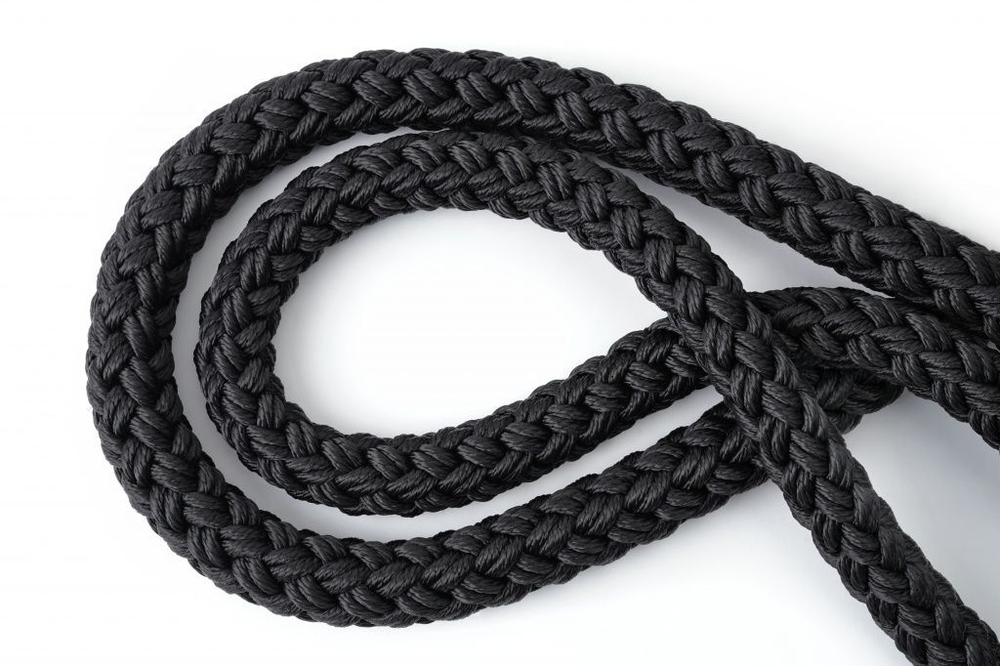 Швартовый трос (канат) Петроканат полипропиленовый 16-ти прядный 18,0 мм, 2900 кгс, 6 м, с огоном 80 см