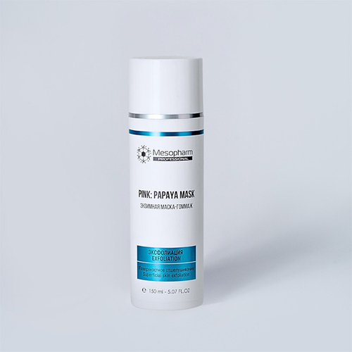 Энзимная маска-гоммаж Mesopharm Professional Pink Papaya Mask 150мл