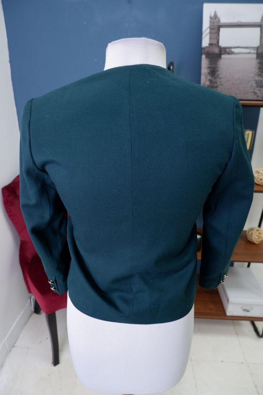 Жакет базовый с шерстью 40 размер