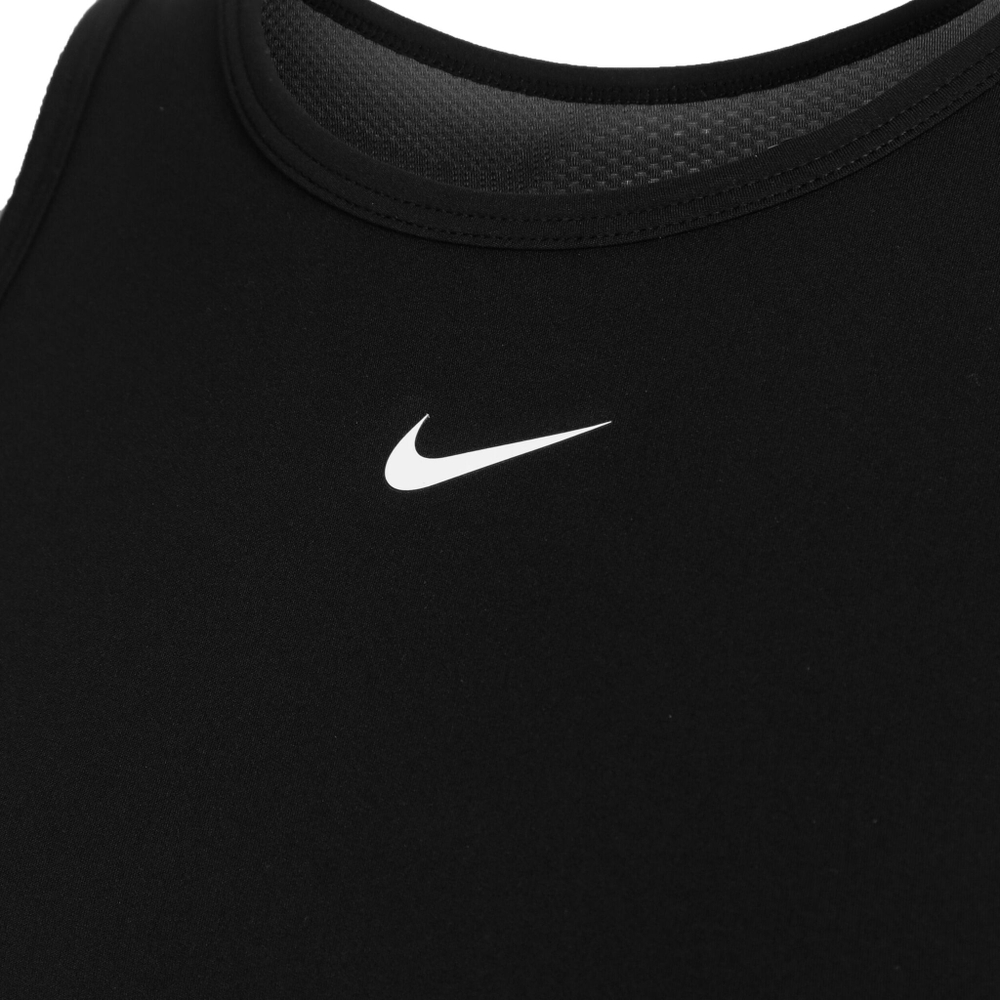 Женская теннисная майка Nike Dri-Fit Performance Cropped Tank Top Women - Black, Grey
