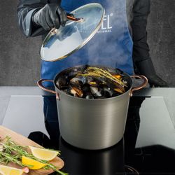 Алюминиевая кастрюля Gipfel Novo Lux 2600 24 см/6,5 л