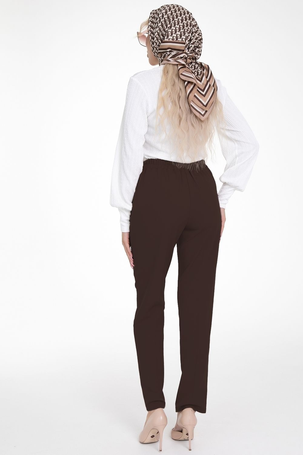 Брюки Стильный офис (шоколад) Diolche