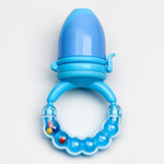 1886158 Ниблер силиконовый, погремушка на ручке, цвет МИКС