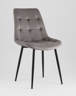 Стул Флекс New велюр светло-серый