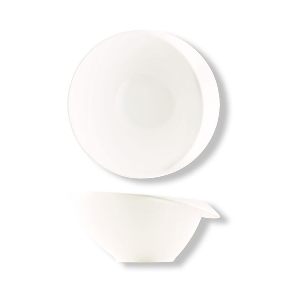 Салатник 560 мл d 15,2 см h10,3 см Oyster белый фарфор P.L. Proff Cuisine [6]