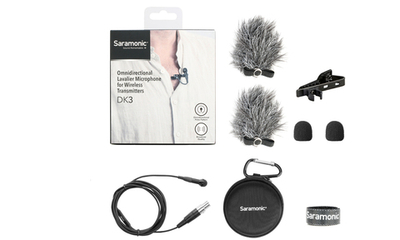 Микрофон петличный Saramonic DK3D TA5F mini XLR 5-PIN для радиосистем Lectrosonics
