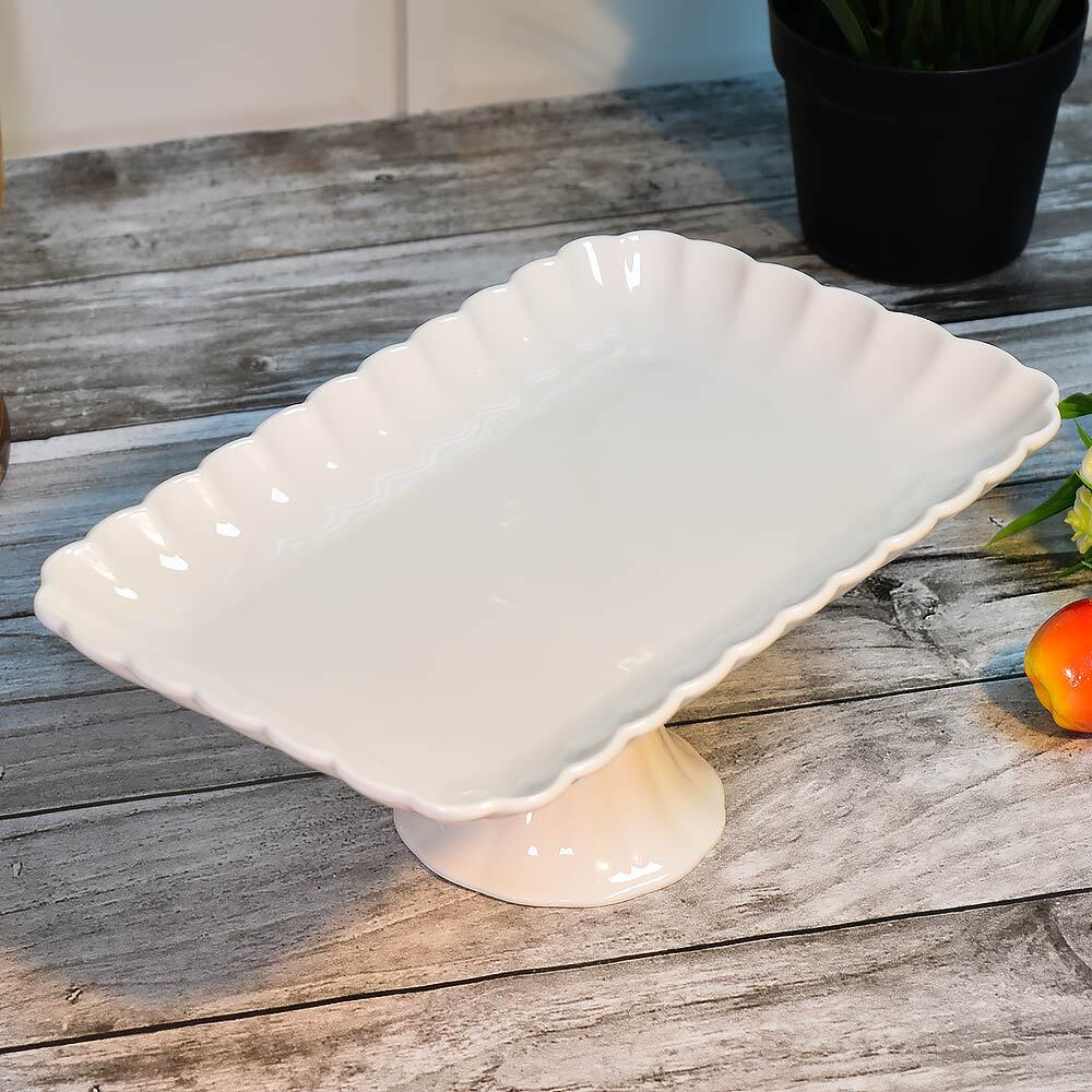 Фруктовница 25,4см на ножке, 202504