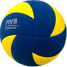 Мяч для вол. на снегу MIKASA SV335-V8, р.5, FIVB Appr, синт.пена ТПЕ, клееный, бут.кам, жел-син