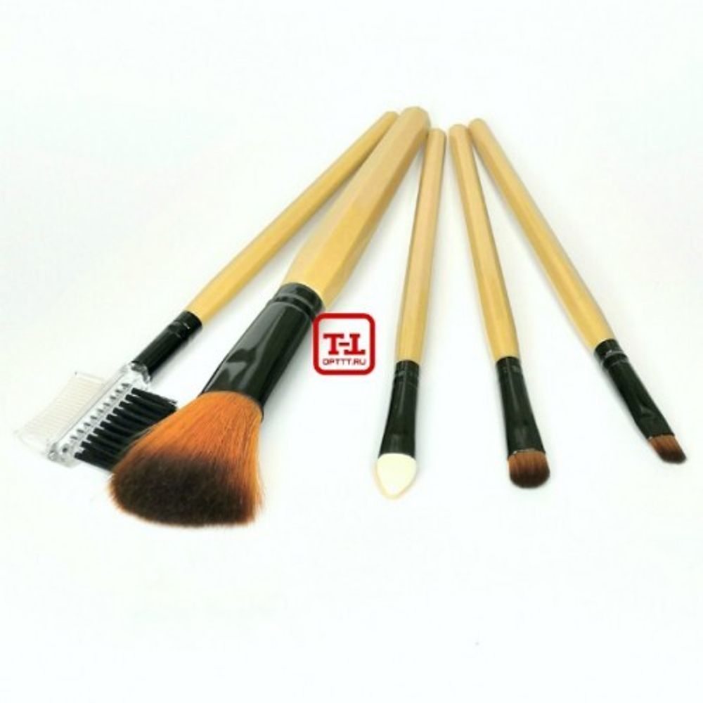 Набор Кистей для Макияжа "LUX" - пять предметов.