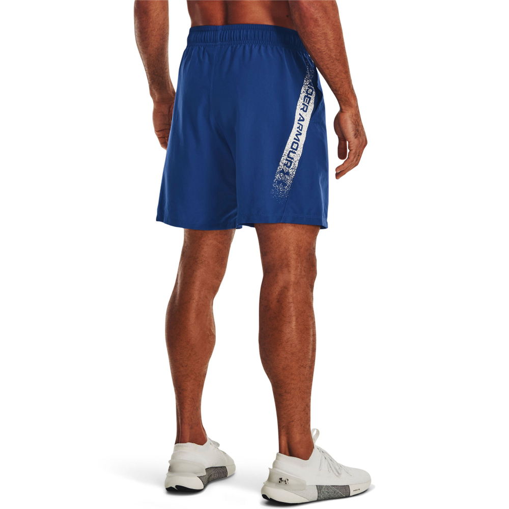 Мужские теннисные шорты Under Armour Woven Graphic Shorts Men - Blue, White
