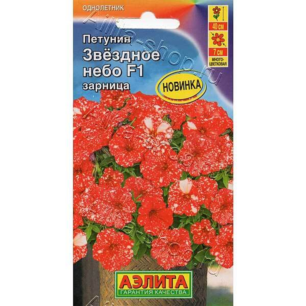 Петуния Звездное небо зарница Аэлита Ц
