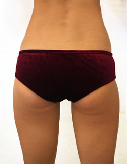 Шорты Eclipse Бархат, Красное вино