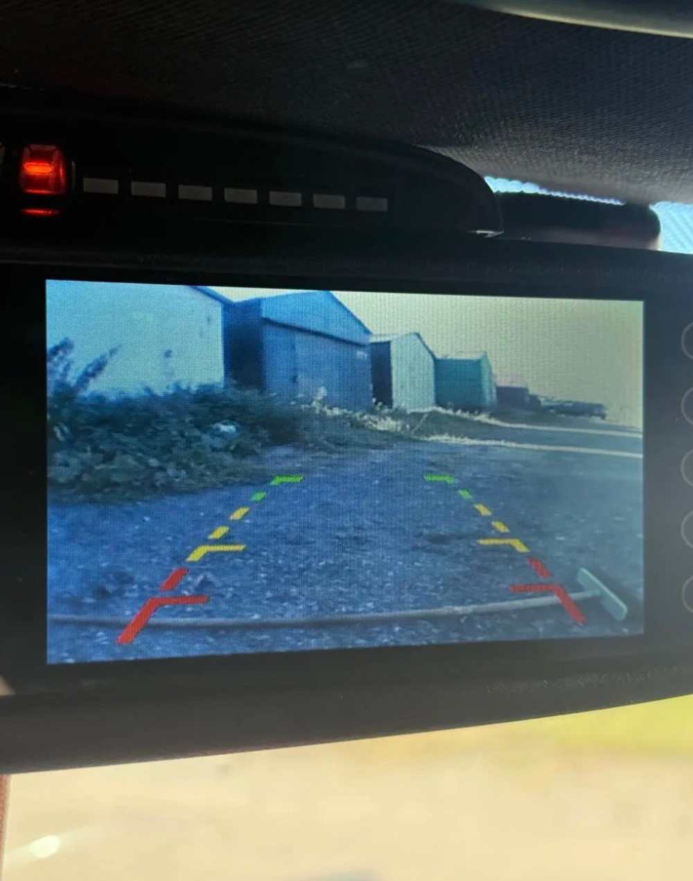 Камера заднего вида в рамке номерного знака, с 4 диодами, 170 градусов, 960x480, черная, № 7360 (1 шт.) -