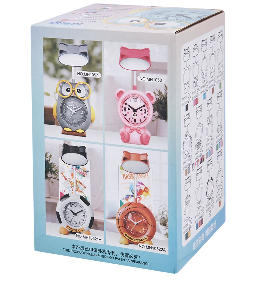 GAEM Art CL-61/1 Будильник «Сова» черный