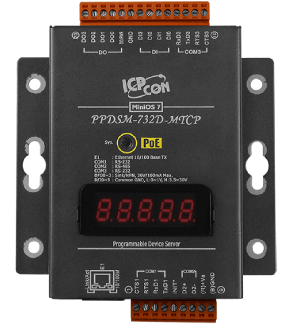 Преобразователь ICP DAS PPDSM-732D-MTCP CR
