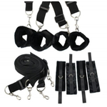 Бондаж для фиксации на кровати Frisky Bedroom Restraint Kit, черный