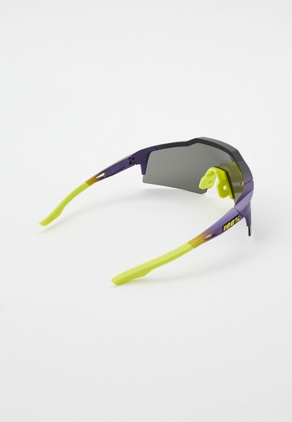 Спортивные очки 100% Speedcraft SL / Matte Metallic Digital Brights / Smoke Lens OS
