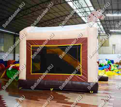 Коммерческий надувной батут "Чемпион", 5*5*4,5 м.