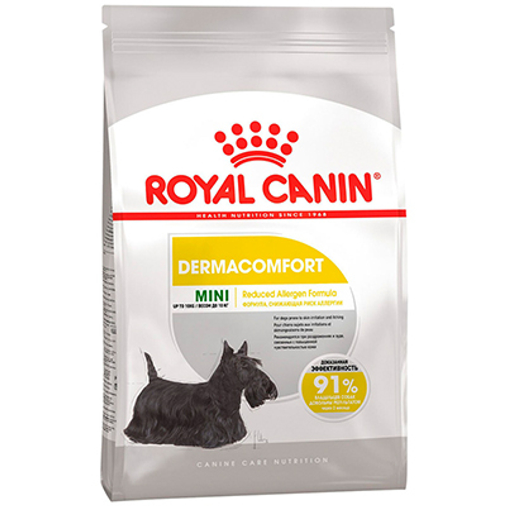 Royal Canin Dermacomfort Mini корм для собак