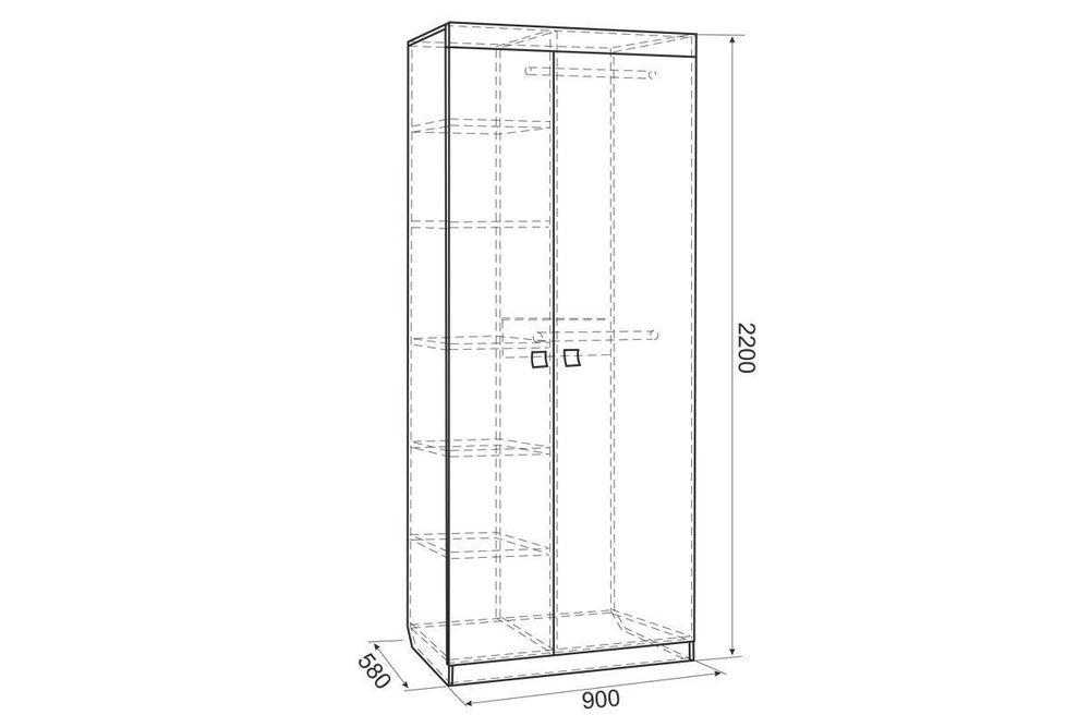 Детская "Энерджи" №1 (дуб сонома/белый), Мебельсон