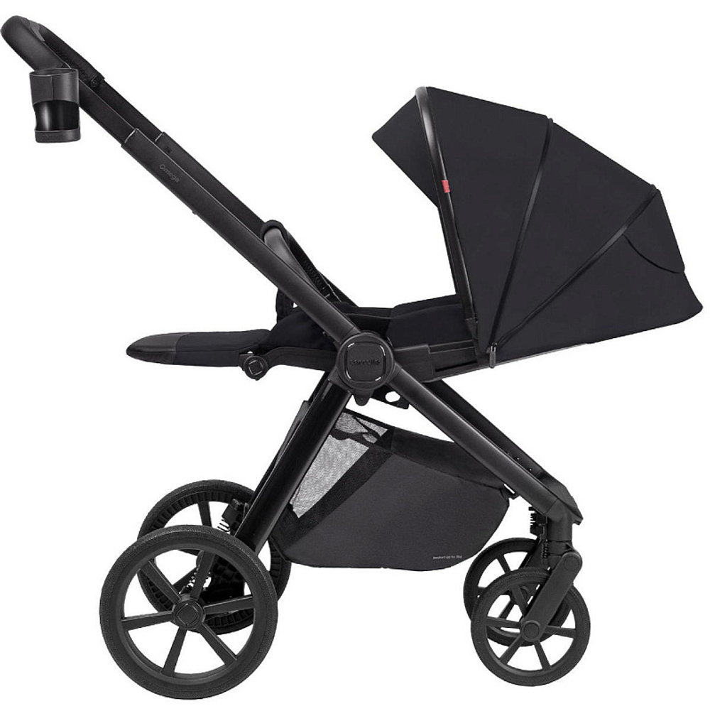 Коляска 3 в 1 Carrello Omega Plus CRL-6540 и автокресло Nova DK791 Grey Line Cosmo Black